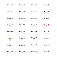 Kawaii Faces - Light - design