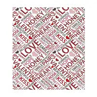 Love Terms of Endearment Theme Word Art - design
