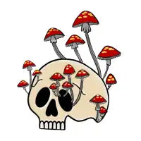 Mushroom Skull - design