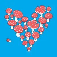 Mushroom Heart - design