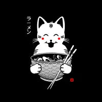 Happy Ramen Cat - design