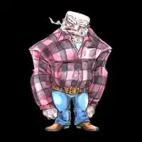 Old Man - design