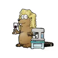 Wine and Java Beaver - design