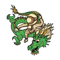Astro dragon - design