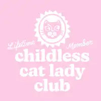 Childless Cat Lady Club - White - design