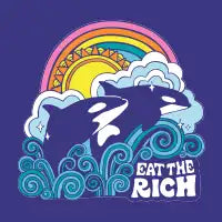 Eat the Rich Orca Whales - design