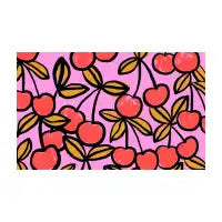 Sketchy Cherries Print - design