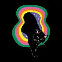 Space Portal Cats - design
