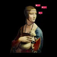 The Lady with an Ermine Influencer - design