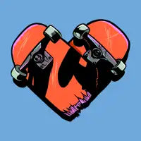I Heart Skateboarding - design