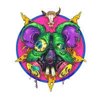 Psychedelic Cheese Huffer - design