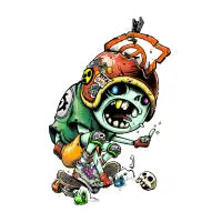 Skate or Dead - design