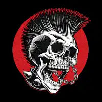 Punks Not Dead - design