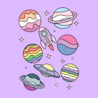 Queer Planets - design