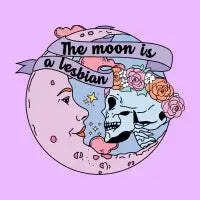 The Moon Is A Lesbian - design