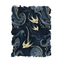 Golden swallow constellations - design