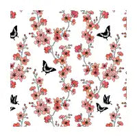 Sakura Butterflies - design