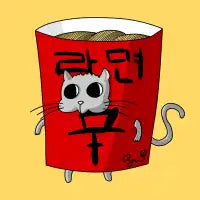 Cat ramen - design