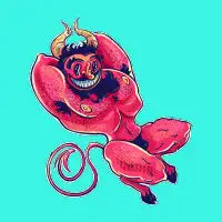 Reclining Devil - design