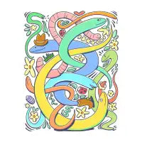 Snake Party - design