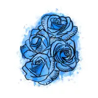 Like the Blue Rose - design
