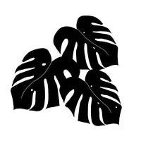 Monstera Blk - design