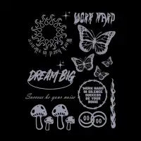 work hard - design
