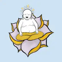 Joyful Buddha - design