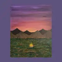 Purple Sunset - design