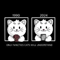1990s Cat - design