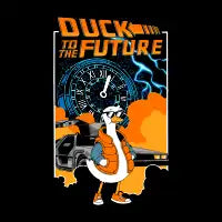 Duck To The Future - design