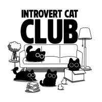 Introvert Cat Club - design