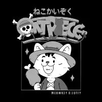 Meowkey D Luffy - design