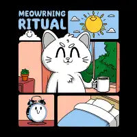 Meowrning Ritual - design