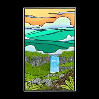 Paradise Waterfall - design