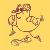 Rad Bird - design