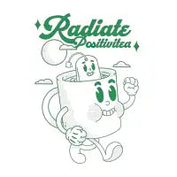 Radiate Positivitea - design