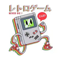 Retro Gamer Never Die! - design