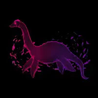 Retro Loch Ness - design