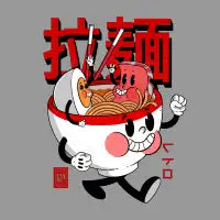 Retro Ramen - design