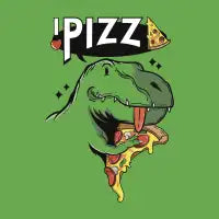 Rex love Pizza - design