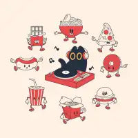 Snack Party - design
