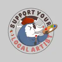 Support Your Local Artist - design