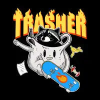 Trasher Panda - design