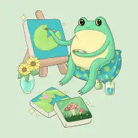 Frog Painter - design