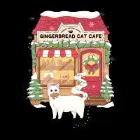 Gingerbread Cat Cafe - design