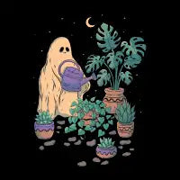 Plant Loving Ghost - design