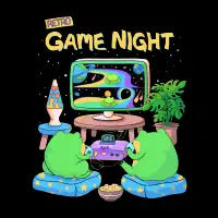 Retro Game Night - design