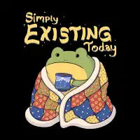 Simply Existing Today - design