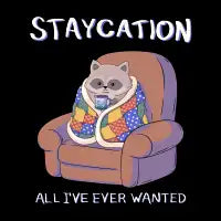 Staycation T-Shirt - design